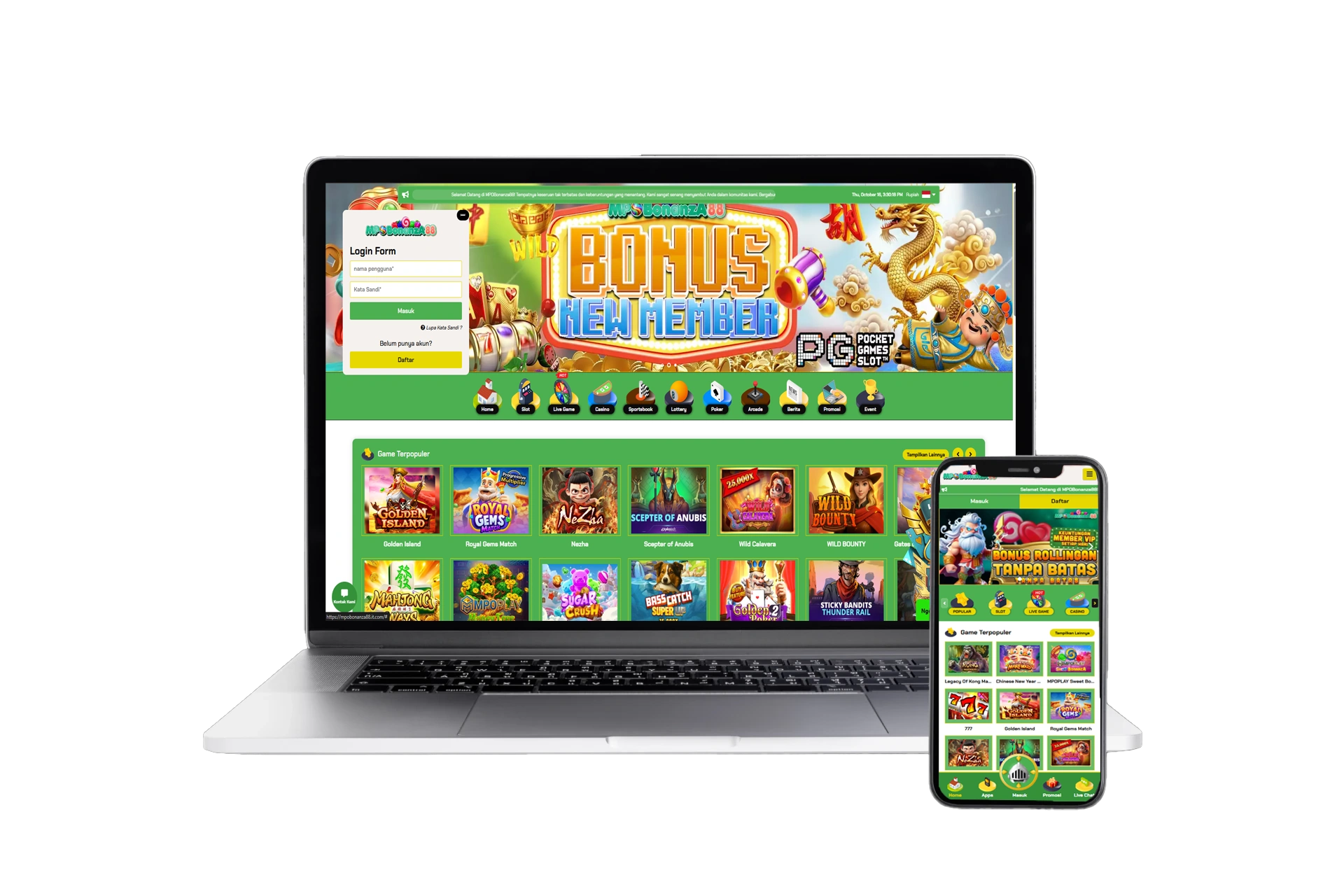 Mpobonanza88: Situs Slot Depo 5k Penghasil Cuan Gampang Maxwin image 2